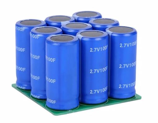 Eficacia alta de la carga de la larga vida estupenda rápida del condensador 2,7 V 100 F