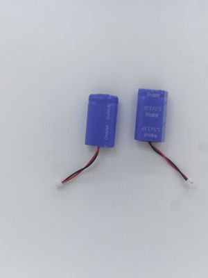 5.5V 1.5F Tiempo de carga/descarga rápida Condensador de alta capacidad con una durabilidad de ciclo de 000 veces