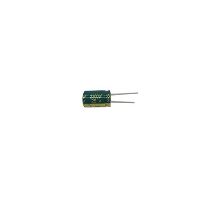 3300UF condensadores electroliticos de aluminio en miniatura industriales de 25 V