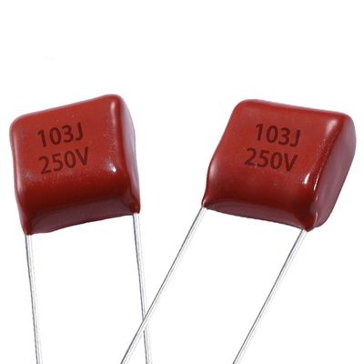 154J 100V metalizó temperatura alta de la cura del uno mismo del condensador de la película de poliéster