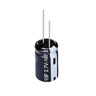 10F Supercapacitor, 3000f características ultrabajas de la temperatura del condensador de 2,7 voltios