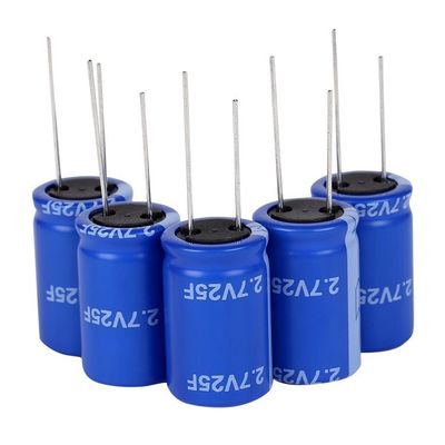 El supercapacitor 1000F de los fines generales 2,7 V 25F muestrea disponible