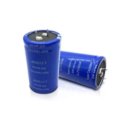 Poder de alto rendimiento largo estupendo de la vida de ciclo del condensador 2,7 V 500F del VDE