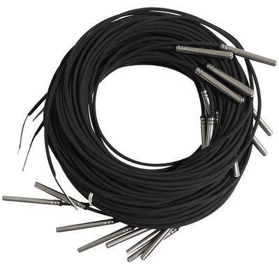 TPE impermeable Overmolding del sensor de temperatura del sensor de temperatura de ROHS NTC IP67 IP68