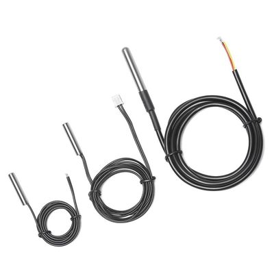 Punta de prueba impermeable del sensor de temperatura de la longitud DS18B20 10K el 1% B3950 Digitaces del OEM