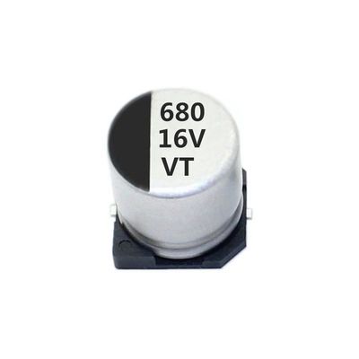 Buen funcionamiento eléctrico de aluminio electrolítico del condensador 680uf 16v