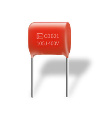 CBB21 105J 400V P15MM metalizó resistencia de humedad de los condensadores del polipropileno buena