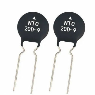 Termistor 20D-9 P7.5MM del poder NTC del OEM del ODM que cambia de ángulo recto