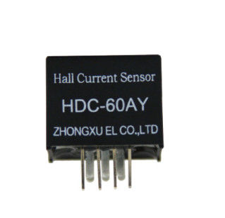 Sensor de corriente de efecto Hall HDC-60AY Salida para montaje de PCB amplio rango de temperatura -40 °C a 85 °C