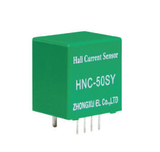 Sensor de corriente de efecto Hall HNC-50SY Salida para el montaje de PCB amplio rango de temperatura -40 °C a 85 °C