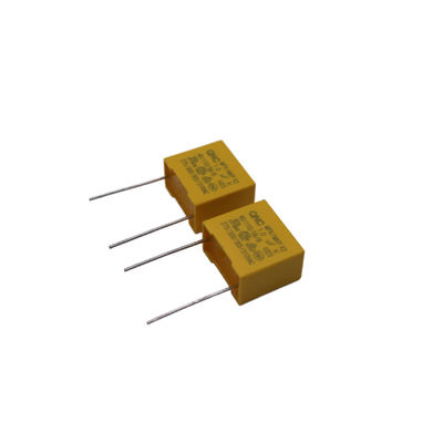 1600VAC Resistencia dieléctrica X2 Condensador de seguridad Voltado de sobretensiones nominal 2.5x Para frecuencias de 50/60Hz