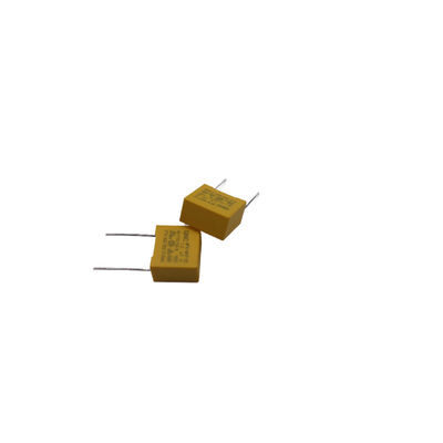 2.2UF275VAC X2 Condensador de seguridad paquete radial para frecuencia 50/60Hz