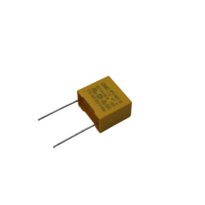 X2 Condensador de seguridad 250VAC Capacidad de temperatura de funcionamiento amplia 0,001 uF - 4,7 uF