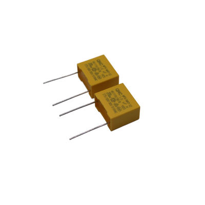 X2 Condensador de seguridad para una amplia gama de temperaturas Resistencia al aislamiento ≥ 10
