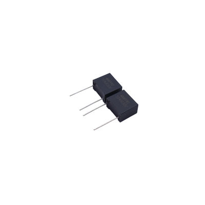Capacitador de película de polipropileno metalizado gris MMKP82 0,0022 uF ~ 10 uF Radal a través del agujero de montaje