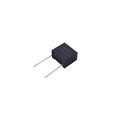 Capacitador de película de polipropileno metalizado 0.82μF Diseño de lata radial para operaciones de amplio rango de temperatura