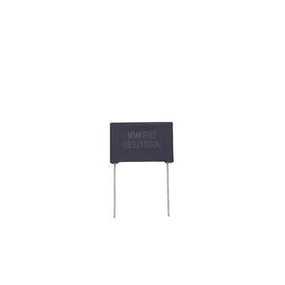 Película de polipropileno metalizado MMKP82 condensador 0.00022uF ~ 3.9uF paquete radial con cumplimiento RoHS