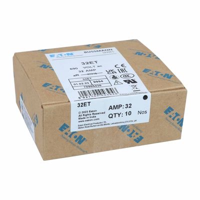 Eaton Bussmann serie de alta velocidad estándar británico BS88 fusible 32ET