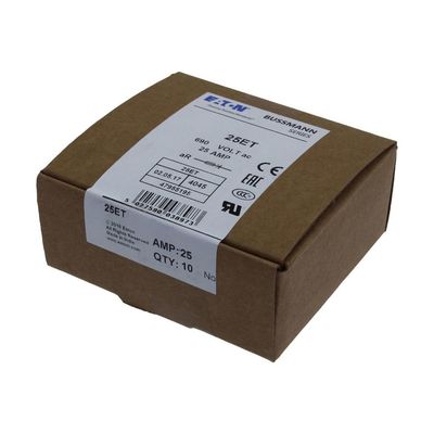 Eaton Bussmann serie de alta velocidad estándar británico BS88 fusible 25ET