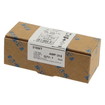 Eaton Bussmann serie de alta velocidad estándar británico BS88 fusible 315MT
