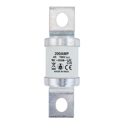 Serie Eaton Bussmann de alta velocidad estándar británico 200A BS88 fusible 200MMT