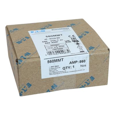 Eaton Bussmann Serie de alta velocidad estándar británico 560A BS88 fusible 560MMT
