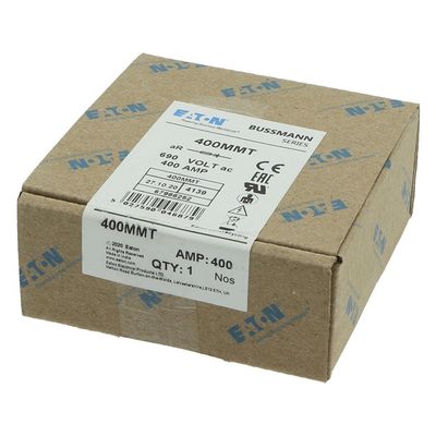 Eaton Bussmann Serie de alta velocidad estándar británico 400A BS88 fusible 400MMT