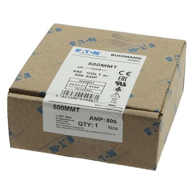 Eaton Bussmann Serie de alta velocidad estándar británico 450A BS88 fusible 450MMT