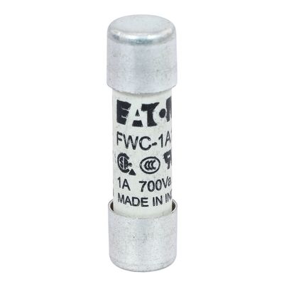 Excelente capacidad de ciclismo y rendimiento Cramic Fuse Eaton Bussmann 10 X 38 mm Ferrule Fuse FWC-1A10F