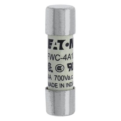 Excelente capacidad de ciclismo y rendimiento Cramic Fuse Eaton Bussmann 10 X 38 mm Ferrule Fuse FWC-4A10F