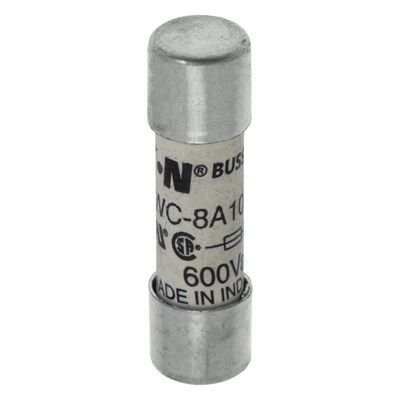 Excelente capacidad de ciclismo y rendimiento Cramic Fuse Eaton Bussmann 10 X 38 mm Ferrule Fuse FWC-8A10F