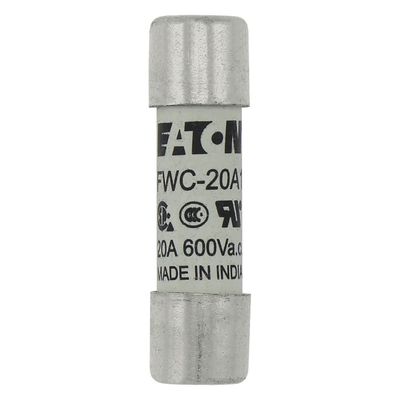 Excelente capacidad de ciclismo y rendimiento Cramic Fuse Eaton Bussmann 10 X 38 mm Ferrule Fuse FWC-20A10F
