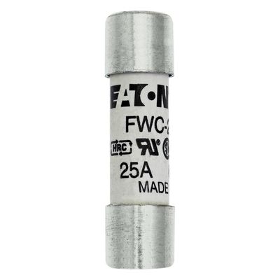 Excelente capacidad de ciclismo y rendimiento Cramic Fuse Eaton Bussmann 10 X 38 mm Ferrule Fuse FWC-25A10F