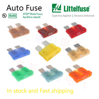 Fusiles de baja tensión Micro Blade Littelfuse 1A Parte negra No 0287001 PXCN