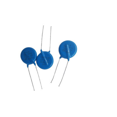 Varistor de óxido metálico de alta potencia 10D471K 0.5W-10W a través del montaje de agujeros