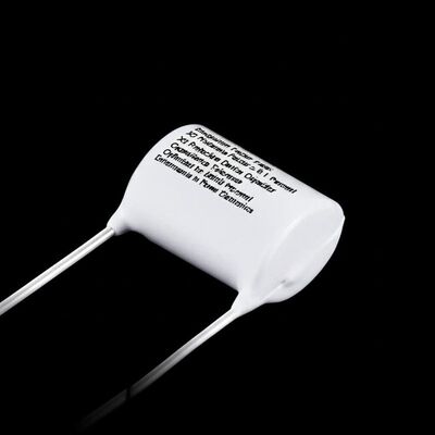 Factor de disipación ≤ 0,1 por ciento Condensador de dispositivo de protección X2 Tolerancia de capacitancia ±20 por ciento Optimizado para el rendimiento en electrónica de potencia