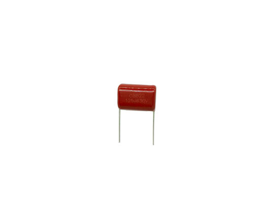 Capacitador de película de polipropileno metalizado CBB22 125J630V P15MM Aplicado a bombas de agua y compresores de aire